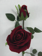 Artificial Silk Supreme Small Rose Bud Spray