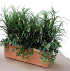 Artificial Plastic Foliage Trough