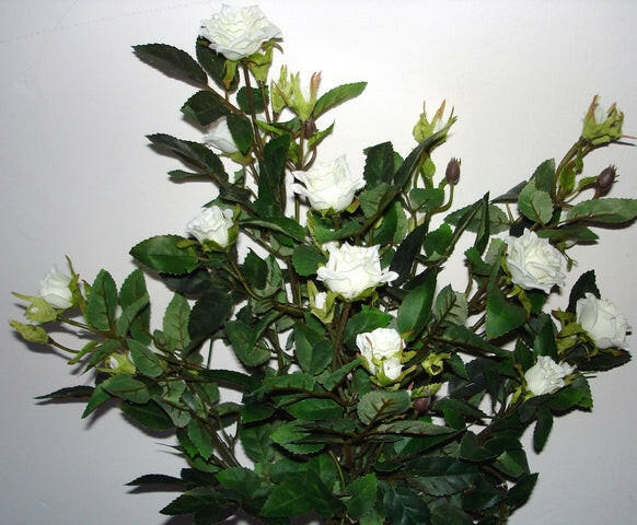 Artificial Silk Mini Rose Bush