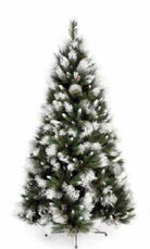 Artificial White Edge Ridge Christmas Tree