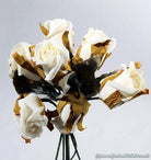 Artificial Rosebud Bouquet