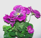 Artificial Silk Pansy Bush