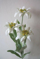 Artificial Silk Edelweiss Spray