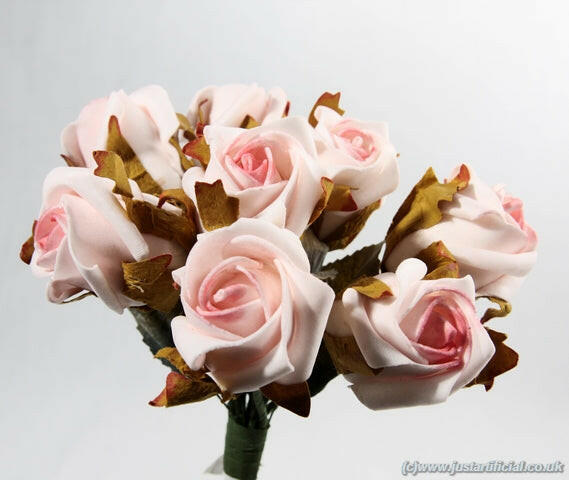 Artificial Rosebud Bouquet