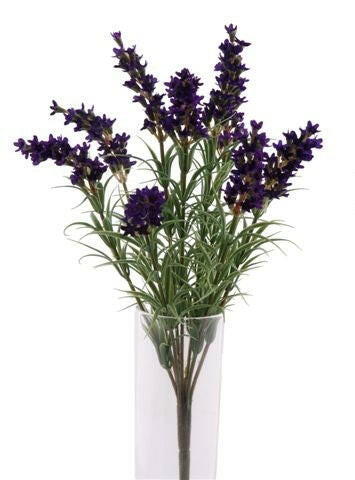 Artificial Lavender Flower Bush