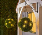Artificial Pre Lit Topiary Buxus Ball
